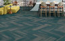 T7993 Frost Plank Carpet Tile installed