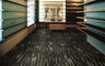 T509 Pep Talk Carpet Tile installed
