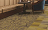 T7286 Spirited Carpet Tile installed