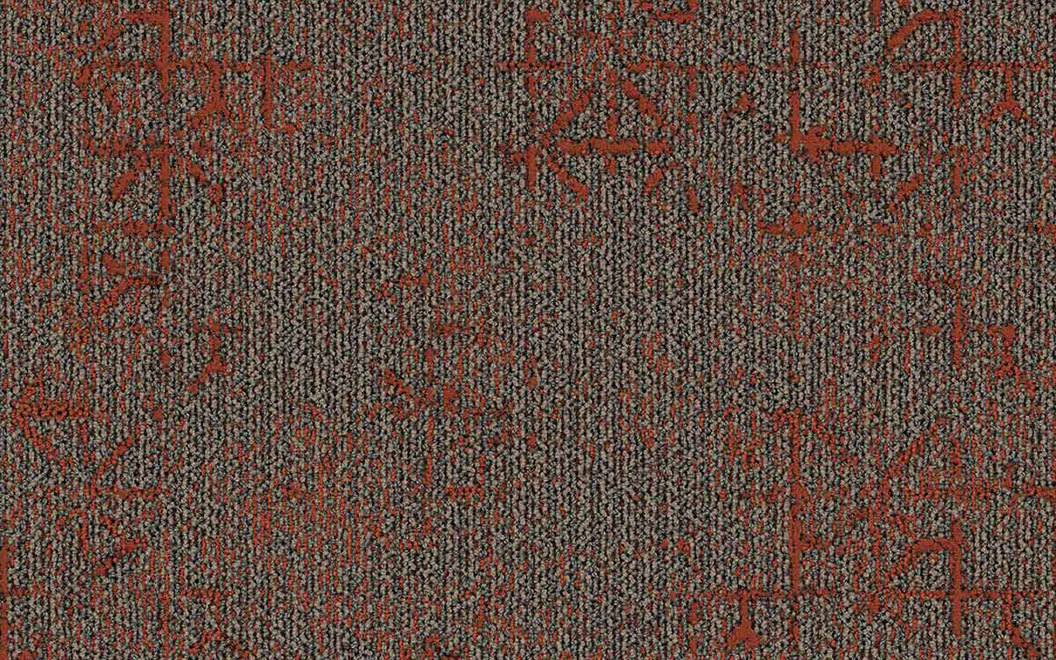 T515 Diminishing Grid Carpet Tile 51509 Support