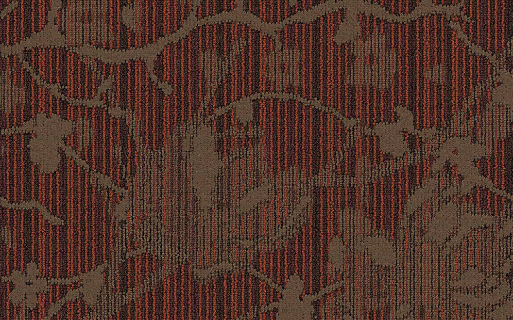 T7864 Tranquil Carpet Tile 68402 Rustic Red