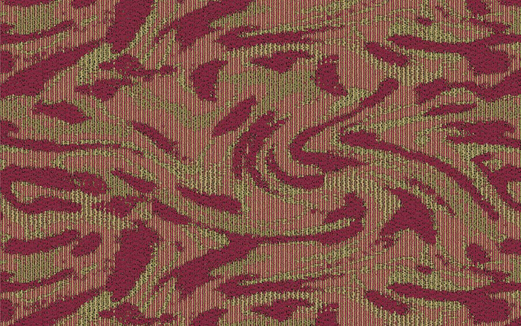 T7287 Supporting Pattern - Active Carpet Tile 82712 Very Berry