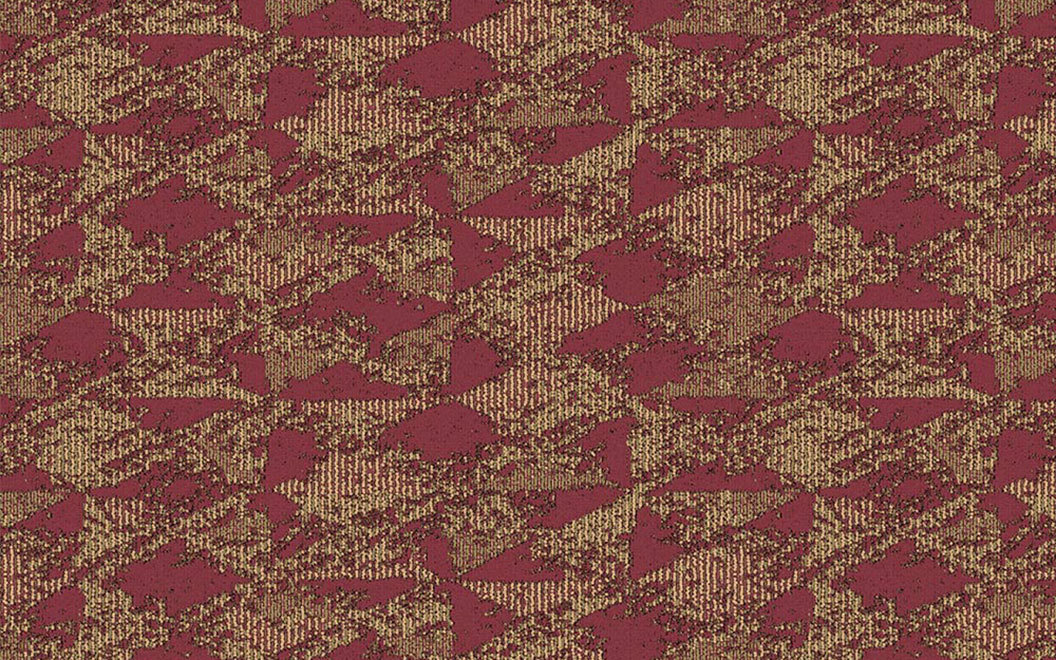 T7288 Supporting Pattern - Aspiring Carpet Tile 82812 Very Berry