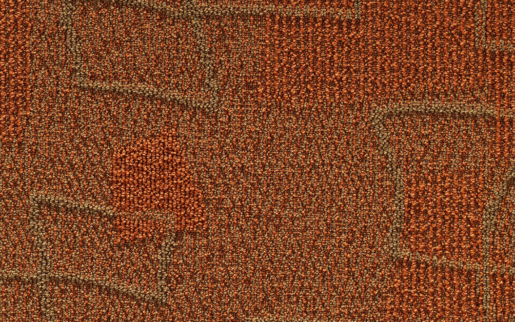 TM105 Savoie Carpet Tile 17VO Brick Orange