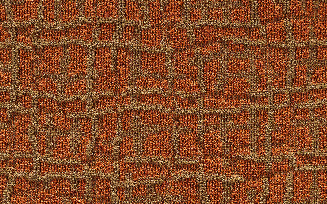 TM102 Marsanne Carpet Tile 17SA Brick Orange